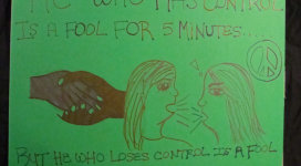 He who has control is a fool for 5 minutes but loses control forever.